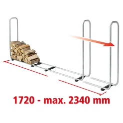 Wolfcraft Stapelhilfe für Brennholz