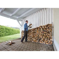 Wolfcraft Stapelhilfe Modular XXL für Brennholz