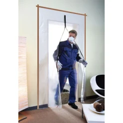 Wolfcraft Staubschutztür 1250 mm 3- teilig