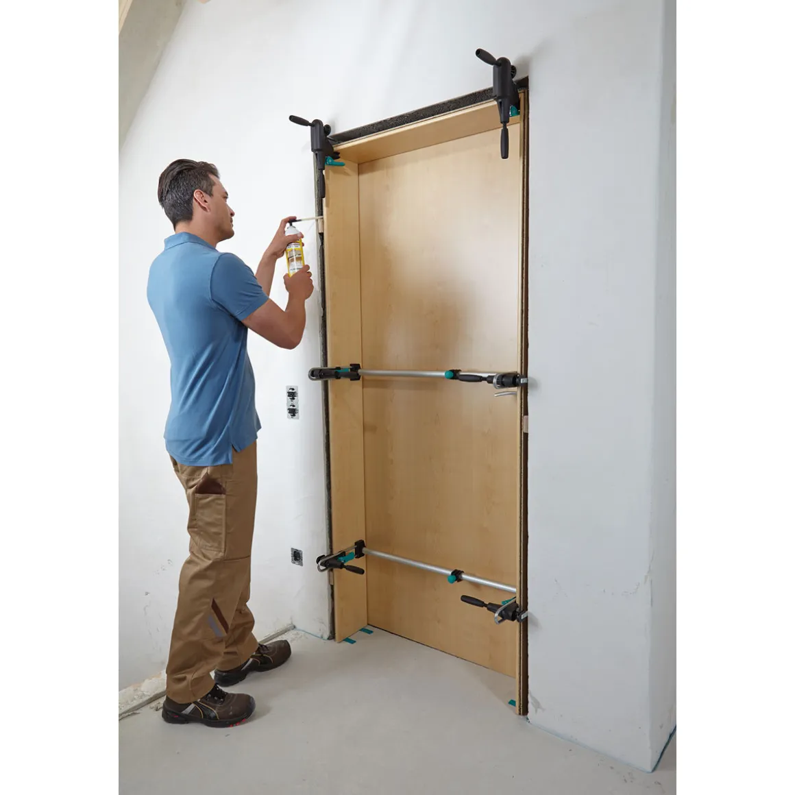 Wolfcraft Türfutter-Montage-Set PRO