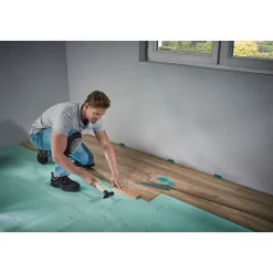 Wolfcraft Verlege-Set für Laminat Parkett Kork 22- teilig