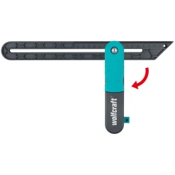 Wolfcraft Winkelschmiege mit Streichmaßfunktion