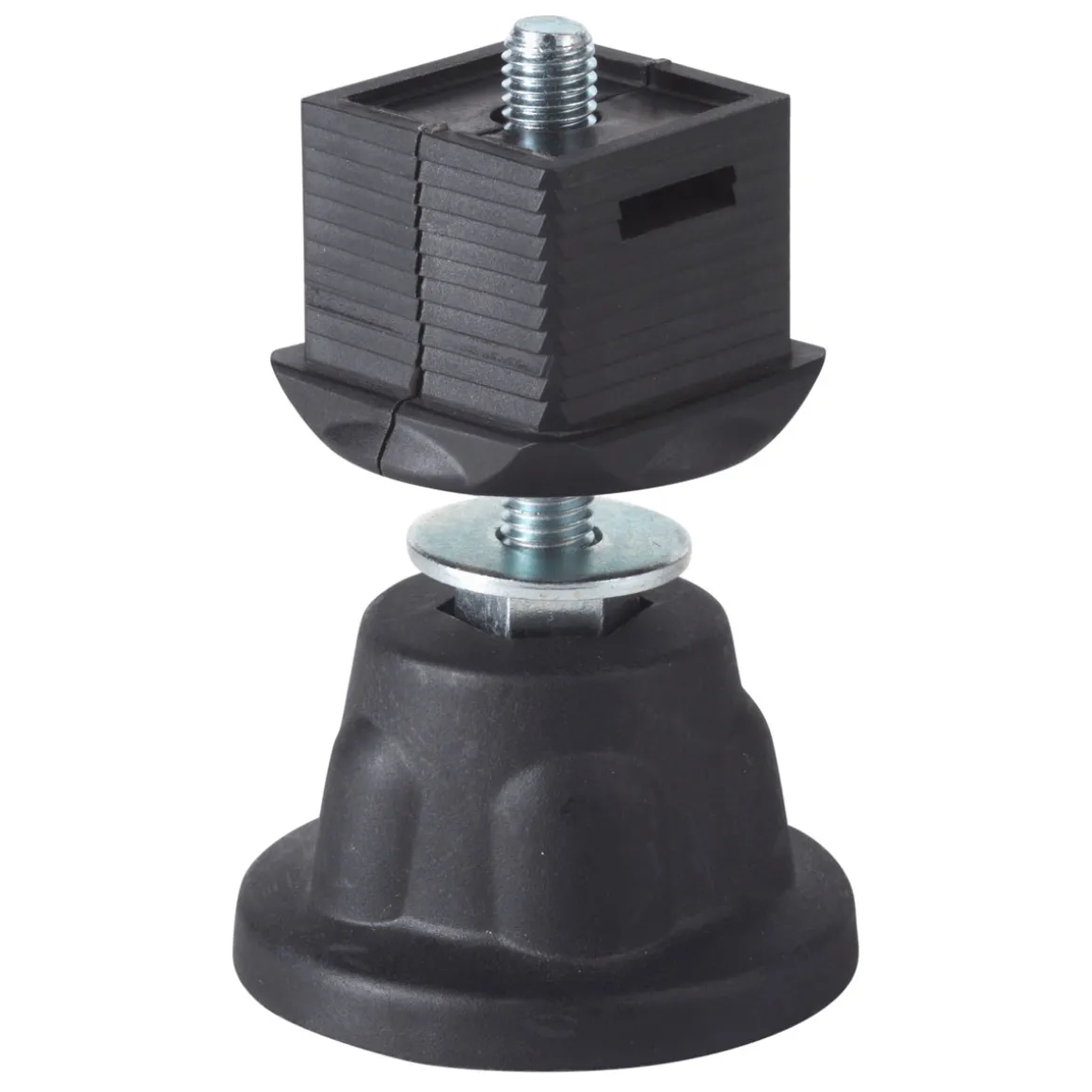 Wolfcraft Schrankfuß WSS höhenverstellbar schwarz