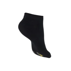 WorkPower Sneakersocke Bambus schwarz Größe 43/46