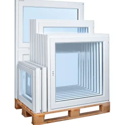 Wärmeschutzfenster Q 71 Premium Serie 3-fach Verglasung weiß 60 x 100 cm