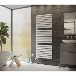 Ximax Elektrischer Handtuchwärmer Fortuna-Open 1512 x 500 mm 600 Watt Typ 7 Weiß