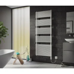 Ximax Elektrischer Handtuchwärmer Tec Duplex 1838 x 600 mm 600 Watt Typ 2 Weiß