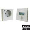 Ximax Heizkörper Zubehör Funk-Thermostat Steckdosen-Set für Infrarotheizungen Weiß