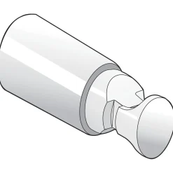 Ximax Heizkörper Zubehör Kunststoffhalterung für Badheizkörper 4-fach Chrom