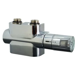 Ximax Heizkörper Zubehör Mittenanschlussgarnitur Multiblock-Set Universal Chrom