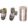 Ximax Heizkörper Zubehör Thermostatset Winkelform Typ SX Winkeleck 15 mm Edelstahl