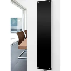 Ximax Raumheizkörper P1/G Duplex 1800 x 595 mm 1345 Watt Mittenanschluss Glas Schwarz