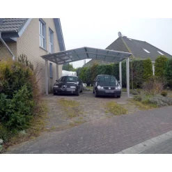Ximax Carport Alu Linea 80 M Edelstahl-Look