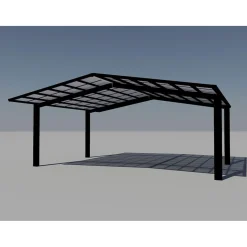 Ximax Carport Alu Linea 110 M Schwarz