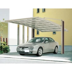 Ximax Carport Alu My-Port 60 Typ 2750 Edelstahl-Look SH