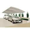 Ximax Carport Alu Portoforte 80 Tandem Edelstahl-Look