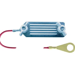 Zaunanschlusskabel 130 cm silber für 40 mm