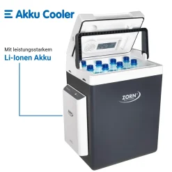 Zorn Akku-Kühlbox ZE32 30 L 12/230 V grau